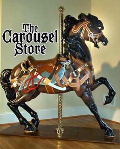 Lake Lansing Amusement Park - Carousel Horse (newer photo)